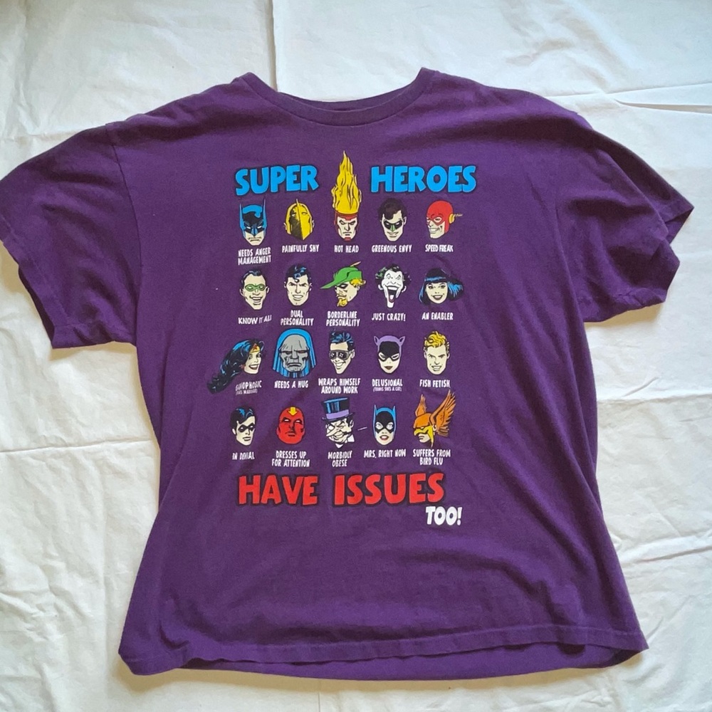 Superheros have issues too!